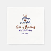 El amor es Brewing brown bride color azul ducha ag