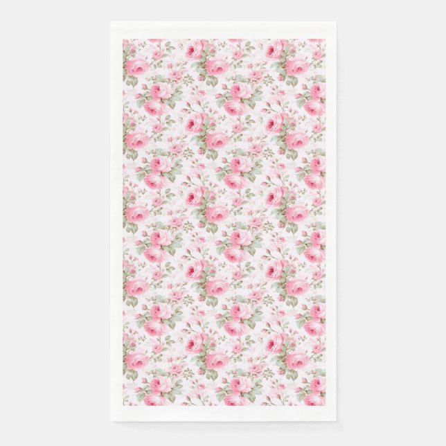 Servilleta De Papel El Amor Es Como Una Rosa (Anverso)