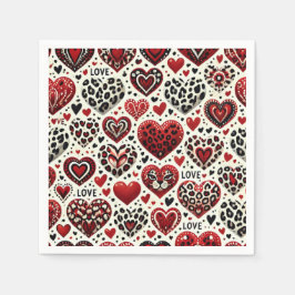 Servilleta De Papel ¡El amor está en el aire