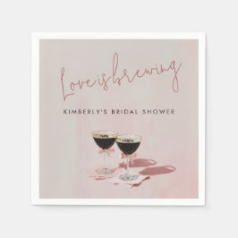 Servilleta De Papel El amor se está preparando Espresso Martini Nodal 