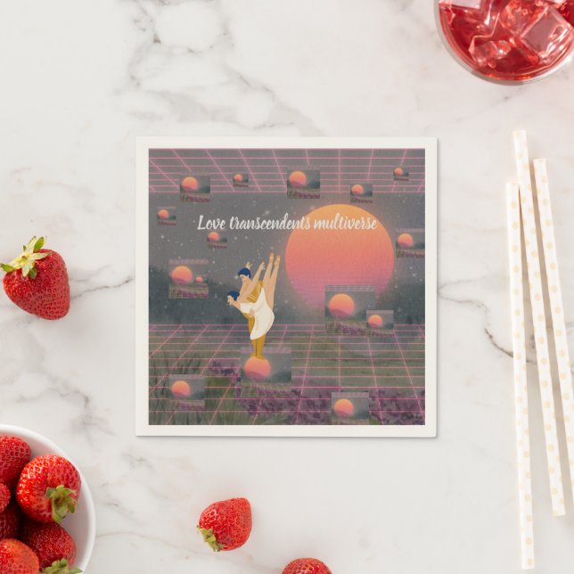 Servilleta De Papel El amor trasciende multiverso (In situ)