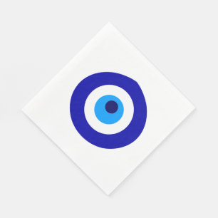 Servilleta De Papel El amuleto turco llamó Nazar