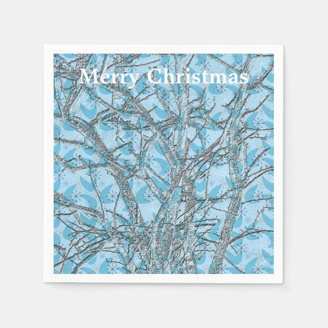 SERVILLETA DE PAPEL EL ÁRBOL NAVIDAD (Anverso)