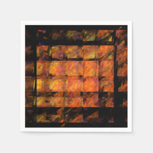 Servilleta De Papel El arte abstracto de la pared