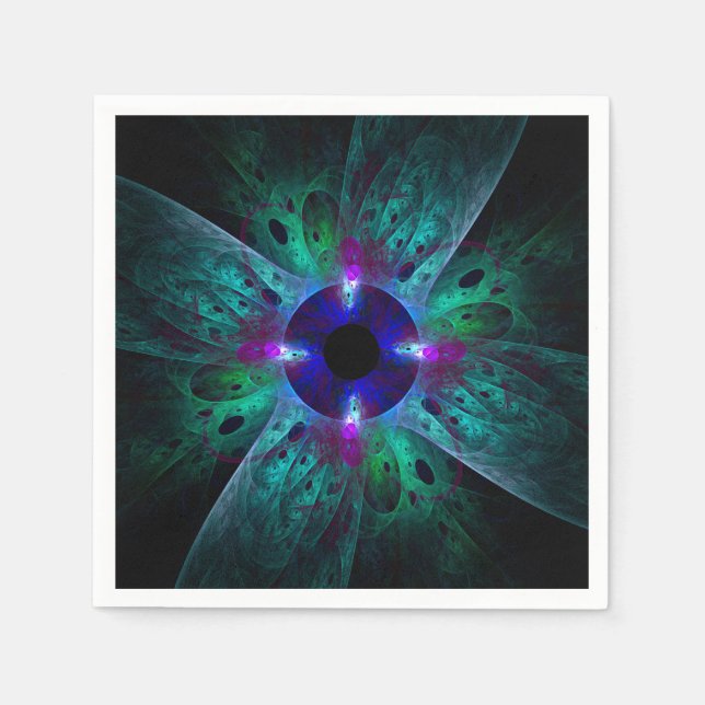 Servilleta De Papel El arte abstracto visual (Anverso)