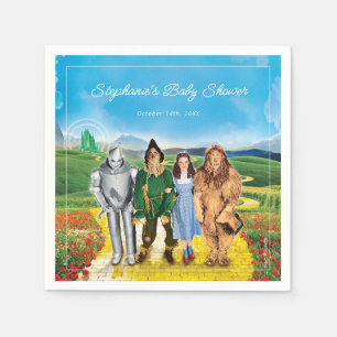 Servilleta De Papel El Asistente De Las Napkins De Cumpleaños De Oz™