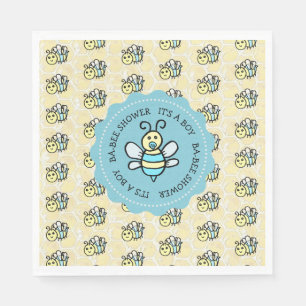 Servilleta De Papel El Baby Shower de Little Honey Bee Boy