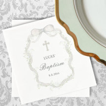 El bautismo de aliento del bebé de la cinta blanca