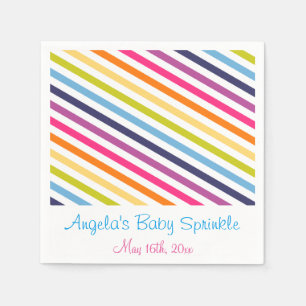 Servilleta De Papel El bebé del arco iris asperja
