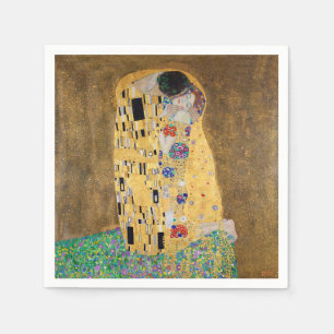 Servilleta De Papel El Beso de Gustav Klimt