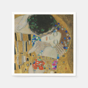 Servilleta De Papel El Beso de Gustav Klimt