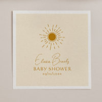 El Boho Sunshine moderno | Napkins Beige Baby Show