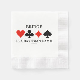Servilleta De Papel El Bridge Es Un Juego Bayesiano De Cuatro Palos De