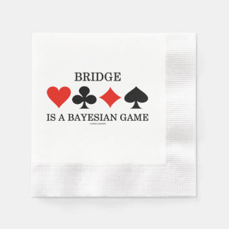 Servilleta De Papel El Bridge Es Un Juego Bayesiano De Cuatro Palos De