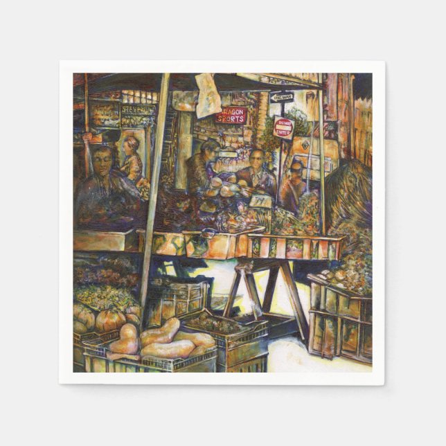 Servilleta De Papel El brillo de la creatividad (Anverso)