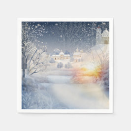 Servilleta De Papel El calor del sol en el invierno