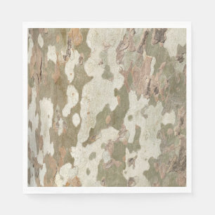 Servilleta De Papel El camuflaje del árbol del avión parece un patrón
