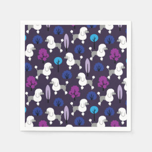 Servilleta De Papel El caniche en el parque