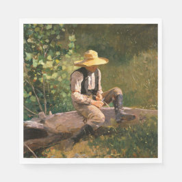 Servilleta De Papel El chico blanco (de Winslow Homer)
