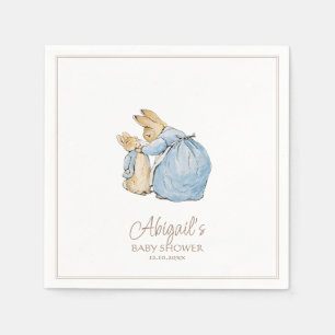 Servilleta De Papel El clásico Baby Shower Peter the Rabbit