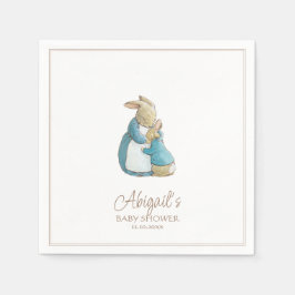 Servilleta De Papel El clásico Baby Shower Peter the Rabbit