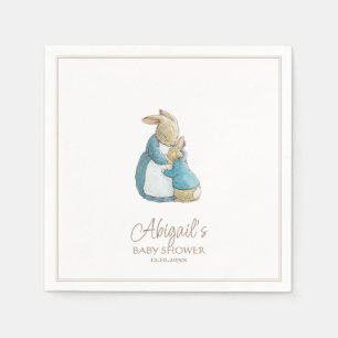 Servilleta De Papel El clásico Baby Shower Peter the Rabbit
