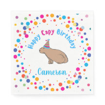 El cumpleaños de Capybara, color con iluminación a