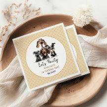 El cumpleaños de Dog Let's Pawty