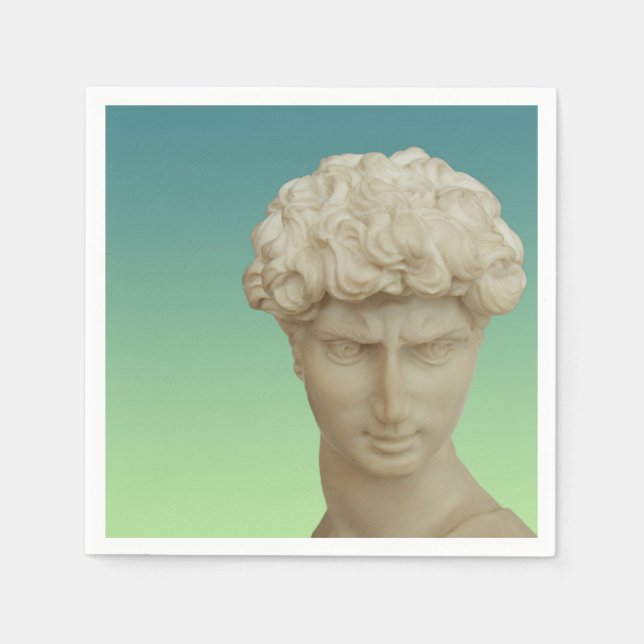 Servilleta De Papel El David de Miguel Ángel (Anverso)