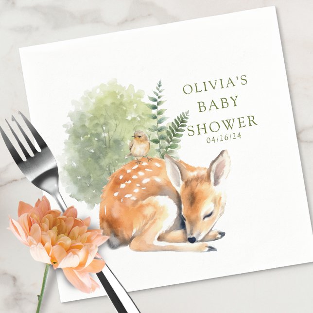 Servilleta De Papel El deflector favorito de Baby Shower de la natural (Subido por el creador)