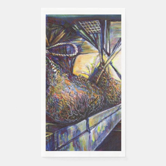 Servilleta De Papel El devastador destino de la vida (Anverso)