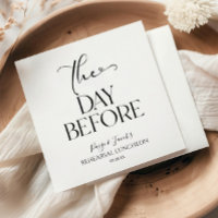 El día antes del ensayo mínimo del Boda
