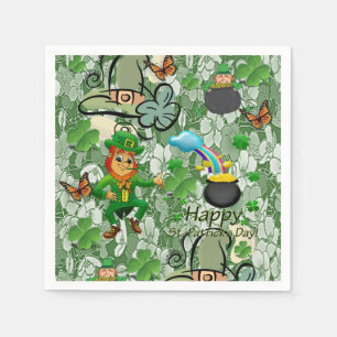 Servilleta De Papel El Día de San Patricio