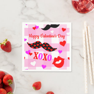 Servilleta De Papel El día de San Valentín le echa encima el papel de