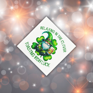 Servilleta De Papel El día de Santa Patricia con la cerveza