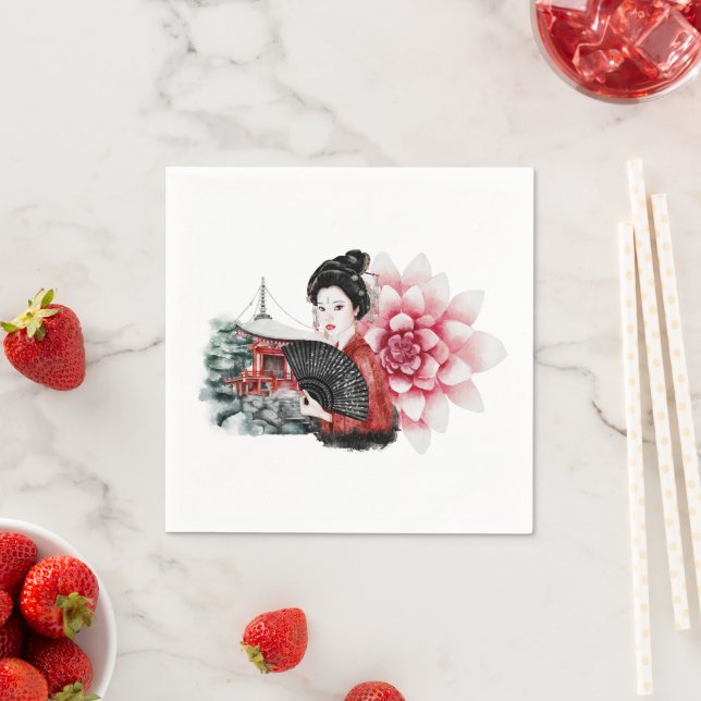 Servilleta De Papel El diseño de la serie Okinawa 36 (In situ)