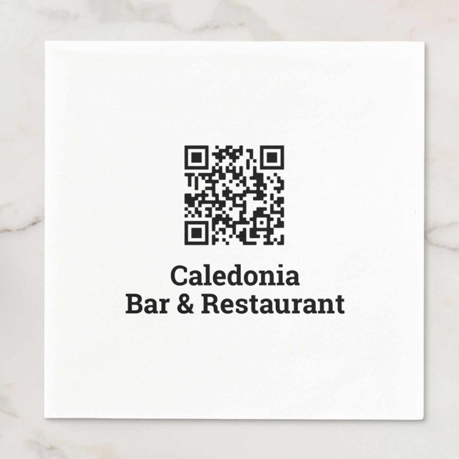 Servilleta De Papel El diseño de tu código QR (Subido por el creador)