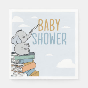 Servilleta De Papel El elefante dibuja algo de elefante de Baby Shower