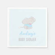 El elefante lindo Baby Shower Boy