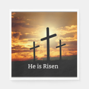 Servilleta De Papel Él es Risen