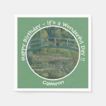 El estanque de lirio de agua de Monet y los Fiesta