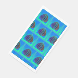 Servilleta De Papel El frasco de farmacia azul