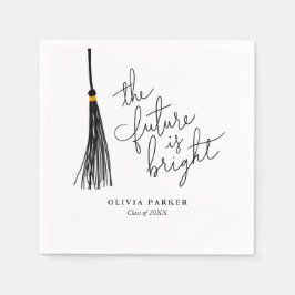 Servilleta De Papel El futuro es la brillante graduación de Black Tass