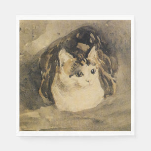Servilleta De Papel El gato (de Gwen John)