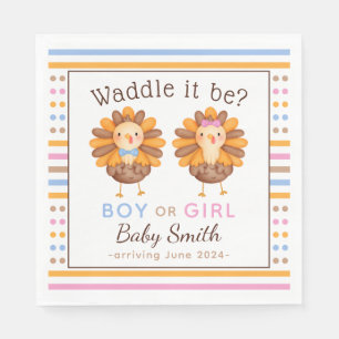 Servilleta De Papel El género de la caída del día de Acción de Gracias