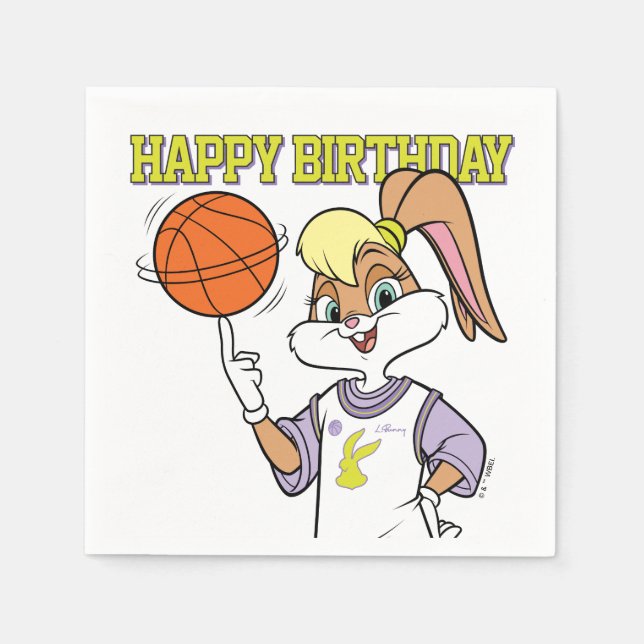 Servilleta De Papel El giro de baloncesto de Lola (Anverso)