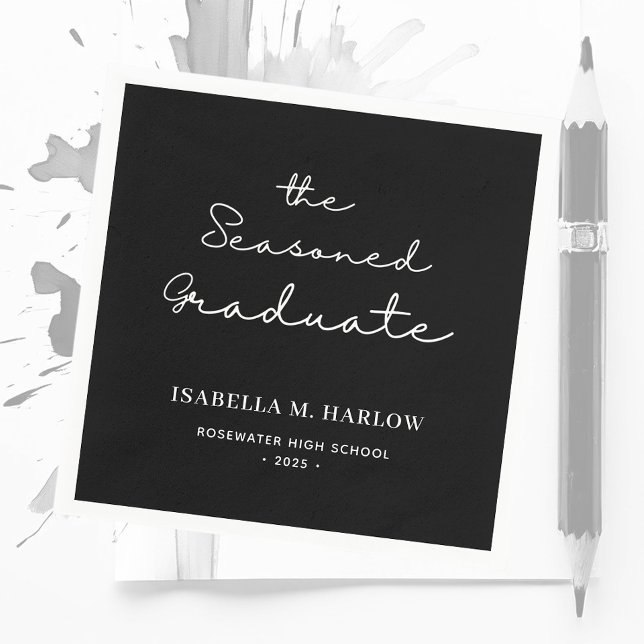 Servilleta De Papel El Graduado De Temporada Personalizado (Subido por el creador)