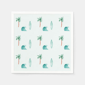 Servilleta De Papel El gran surfista Decoración Fiesta Napkin