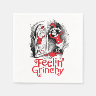 Servilleta De Papel El Grinch   Sensación de picazón