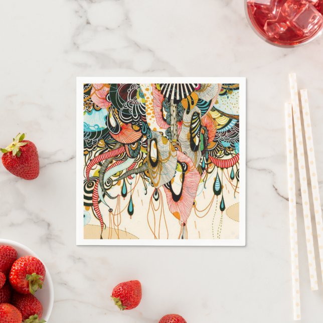 Servilleta De Papel El lenguaje de la luz: el arte garabatero (In situ)